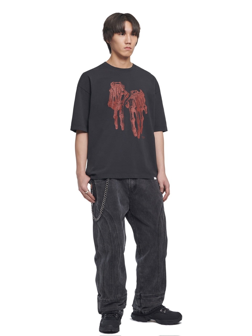 日本未入荷NOMANUALのROBOTIC HAND NM T-SHIRT 全3色 MUSINSA | NOMANUAL ROBOTIC HAND NM T-SHIRT - WHITE