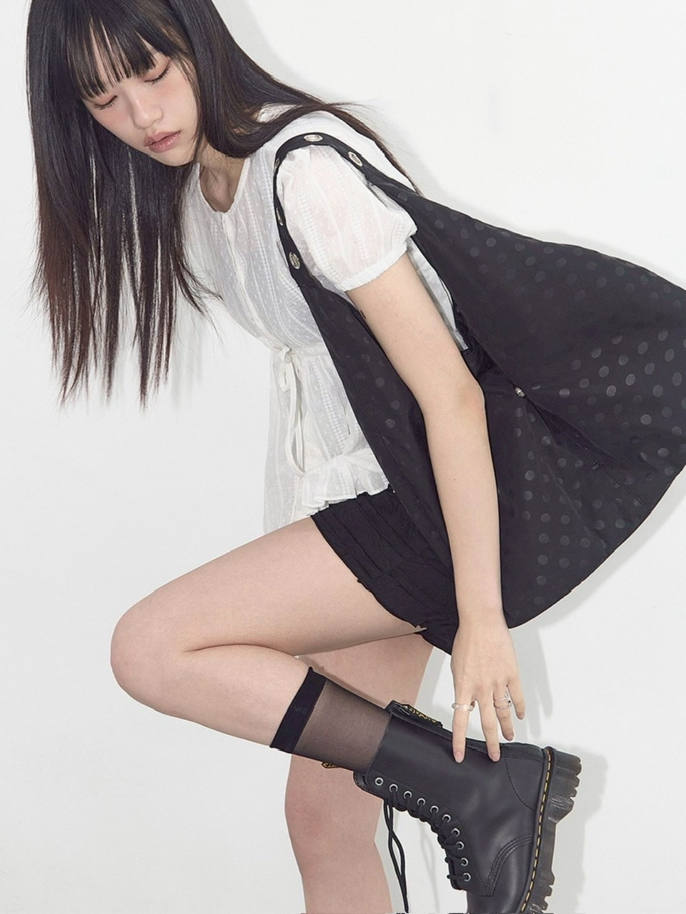 【NASTY FANCY CLUB】DOT EYELET SHOULDER BAG ●送料・関税込● FANCY CLUB】DOT EYELET SHOULDER BAG | OUR BRAND,FANCY CLUB