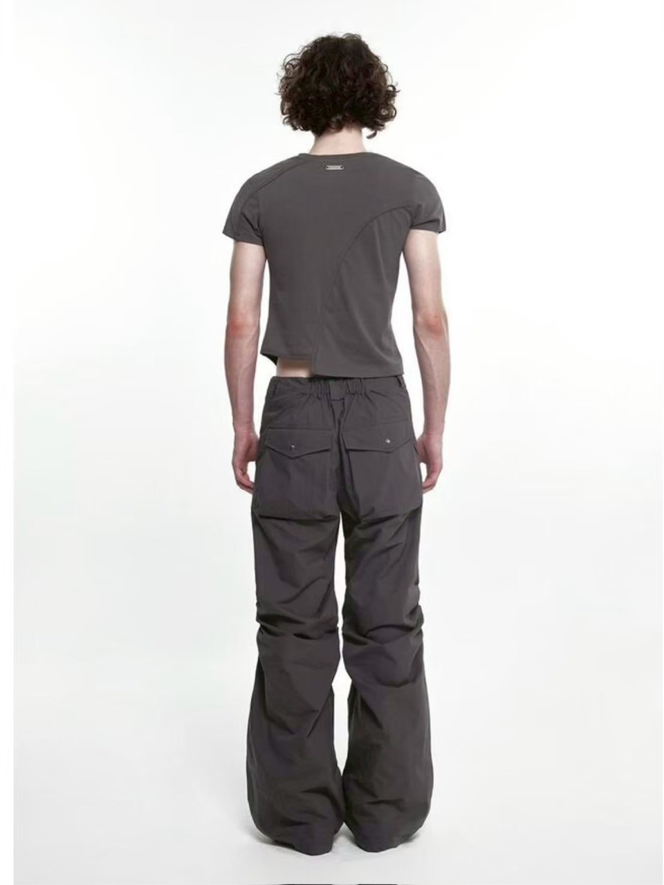 NACHE】ASYMMETRIC LINE T-SHIRT | OUR BRAND,NACHE | PRESSING