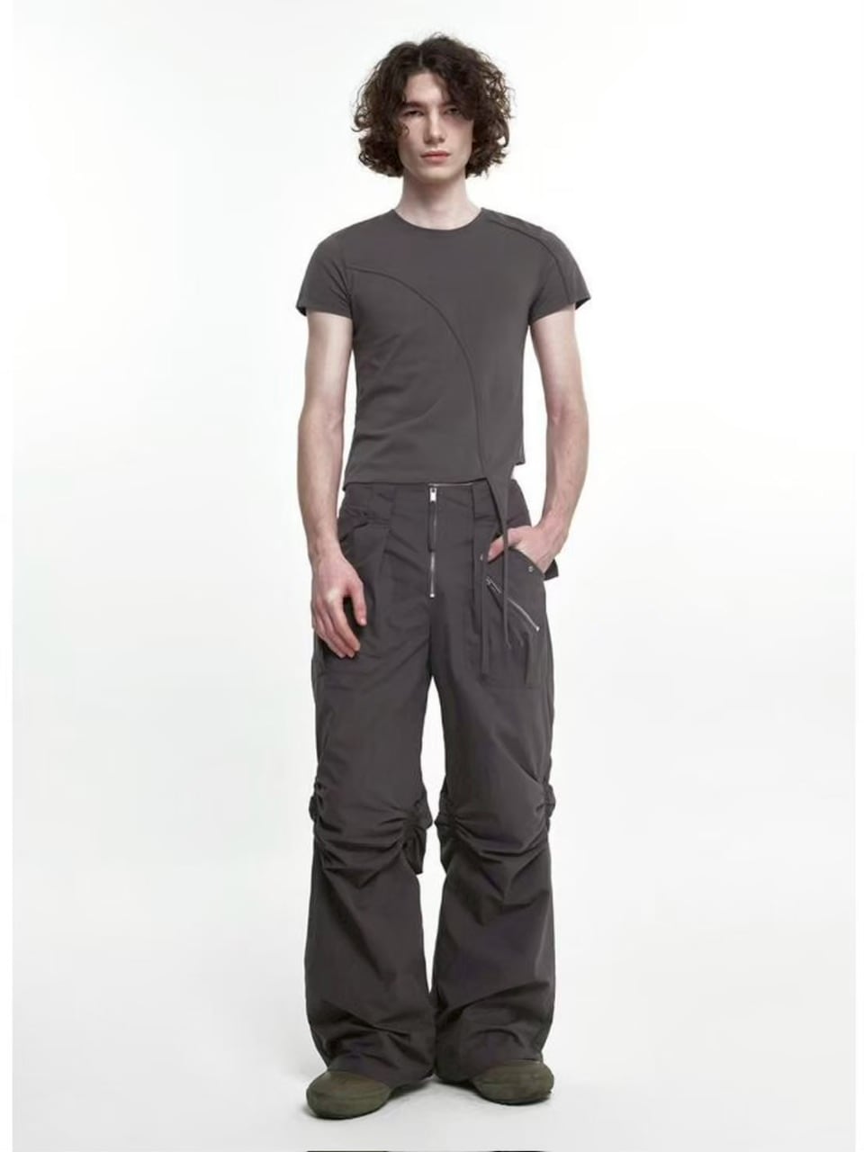 NACHE】ASYMMETRIC LINE T-SHIRT | OUR BRAND,NACHE | PRESSING WEB SHOP