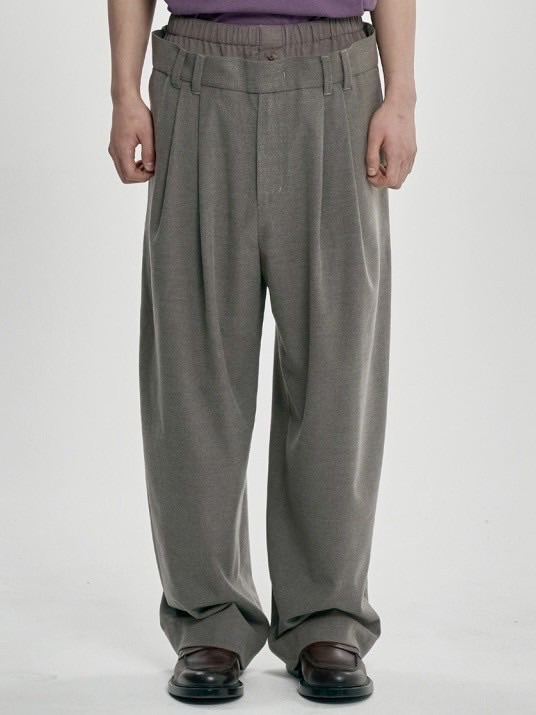 AJOBYAJO】Double Layered Pants / 【アジョバイアジョ】ダブル