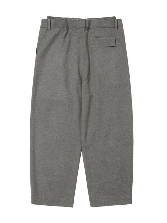 【AJOBYAJO】Double Layered Pants / 【アジョバイアジョ】ダブルレイヤードスラックスパンツ