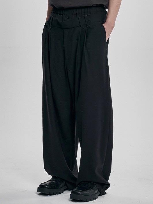 AJOBYAJO】Double Layered Pants / 【アジョバイアジョ】ダブル