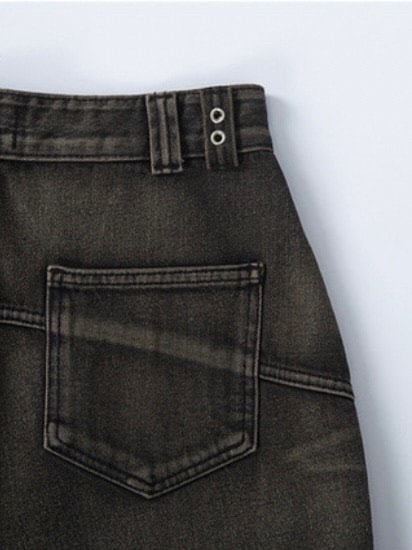 パンツ THE COLDEST MOMENT TCM block denim pants MUSINSA | THE COLDEST MOMENT TCM canton denim pants (black)