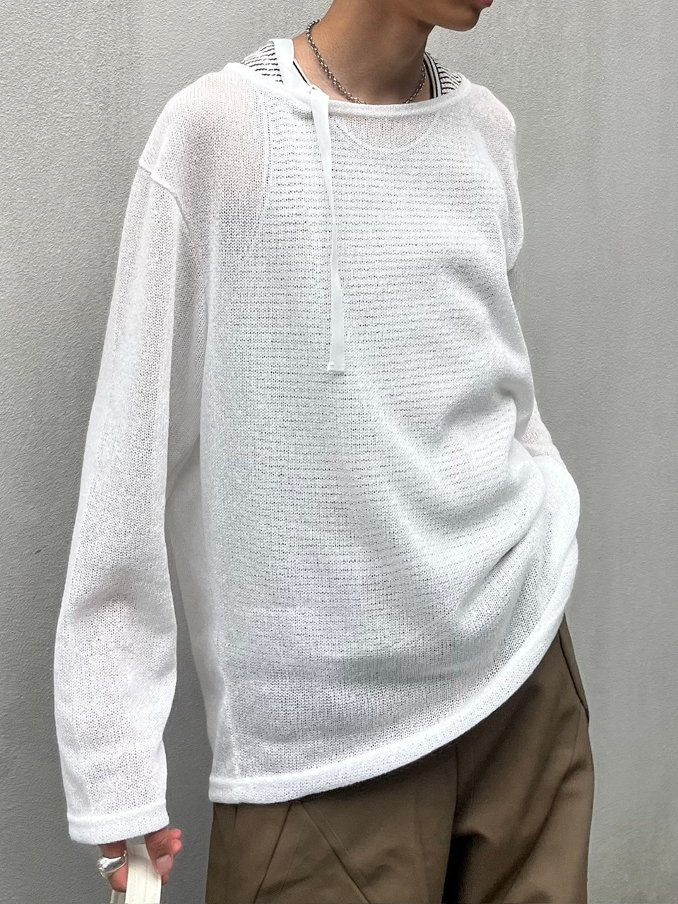 試着のみ】SIIILON Peace knit cap