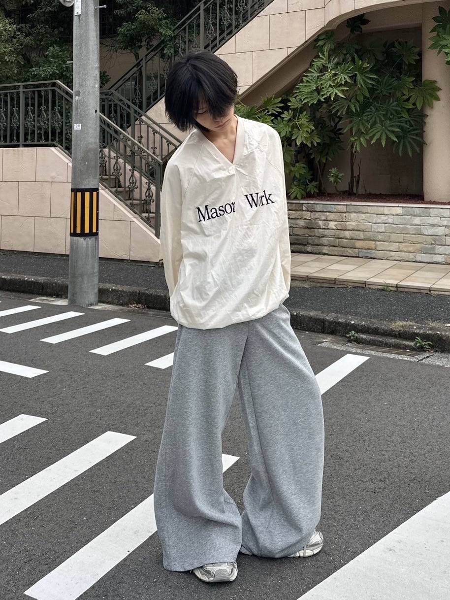 【LUV CODE】sweat wide pants