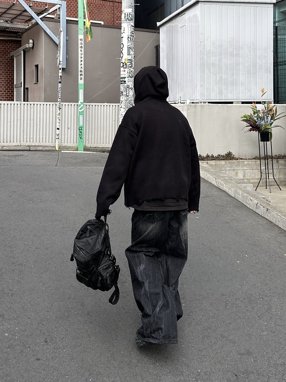 大阪店WEB限定受注制【Chikashitsu +】full zip up knit hoodie