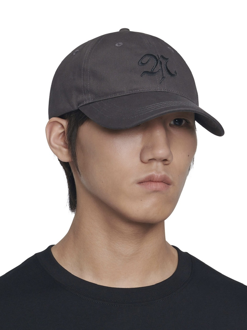 【NOMANUAL】UPPERCASE LETTER N BALL CAP