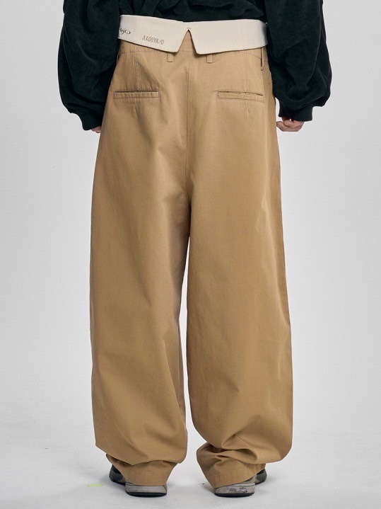 【AJOBYAJO】High Waist Oversized Pants / 【アジョバイアジョ】ハイウエストオーバーサイズカーゴパンツ