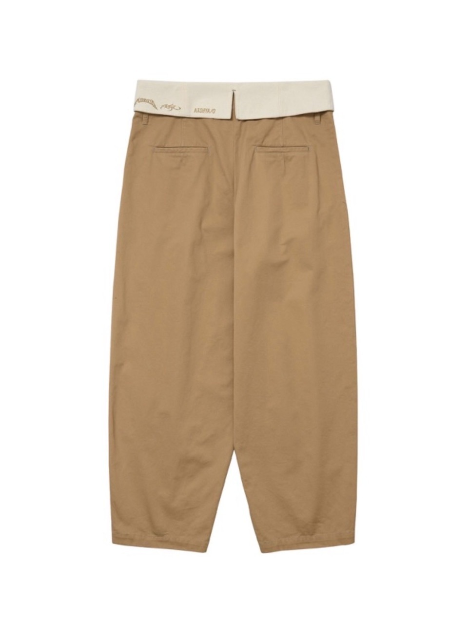 【AJOBYAJO】High Waist Oversized Pants / 【アジョバイアジョ】ハイウエストオーバーサイズカーゴパンツ