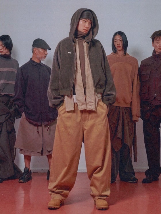 パンツ Augusta AJOBYAJO】High Waist Oversized Pants / 【アジョバイアジョ】ハイ