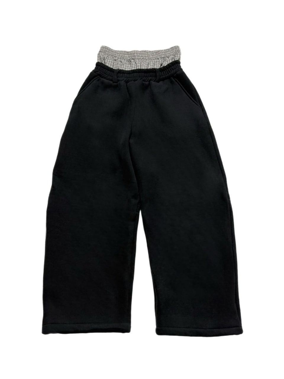 受注制【Chikashitsu +】layered heavy sweat pants / 【チカシツプラス】レイヤードヘビースウェットパンツ (2color)