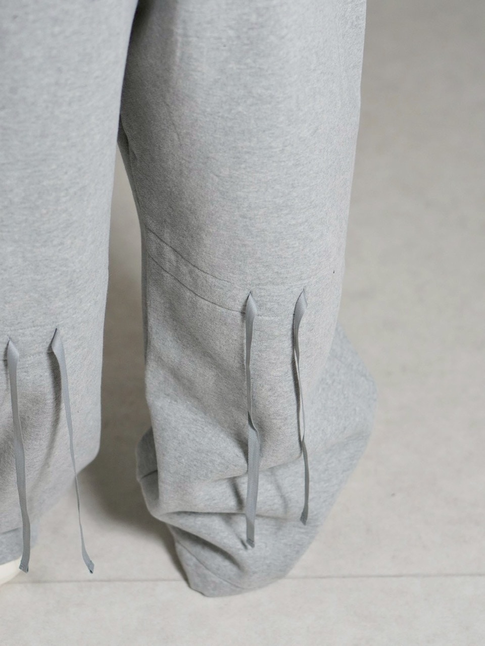 受注制【Chikashitsu +】layered heavy sweat pants / 【チカシツプラス】レイヤードヘビースウェットパンツ (2color)