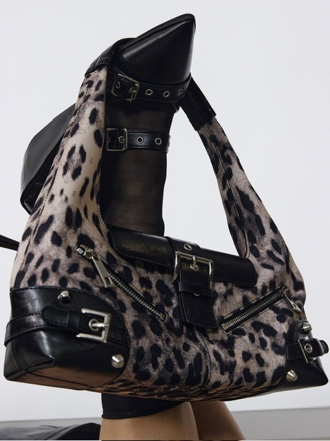 5/19再入荷【NOT KNOWING】Small Moto Hobo Bag | OUR BRAND,NOT