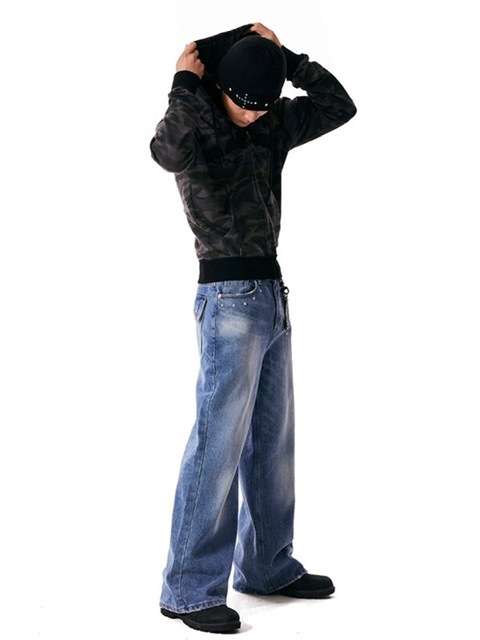 【AAKAM】Contrast Logo Zip-up Hoodie / 【アーカム】コントラストロゴジップアップ長袖パーカー