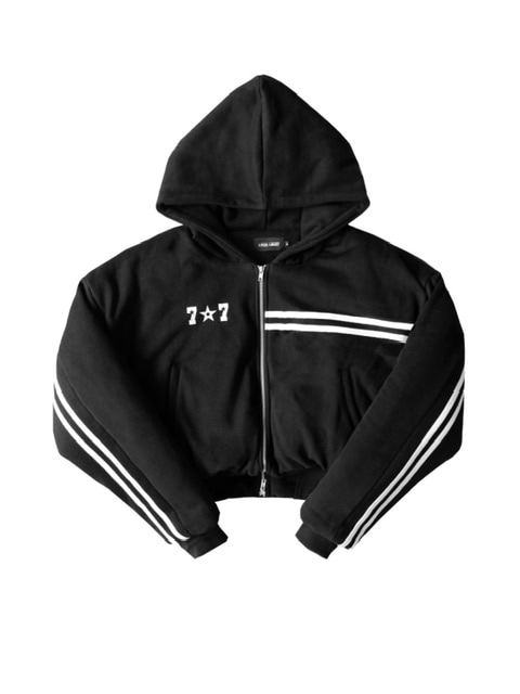 IFEELLUCKY】paded track hood zip up | OUR BRAND,IFEELLUCKY