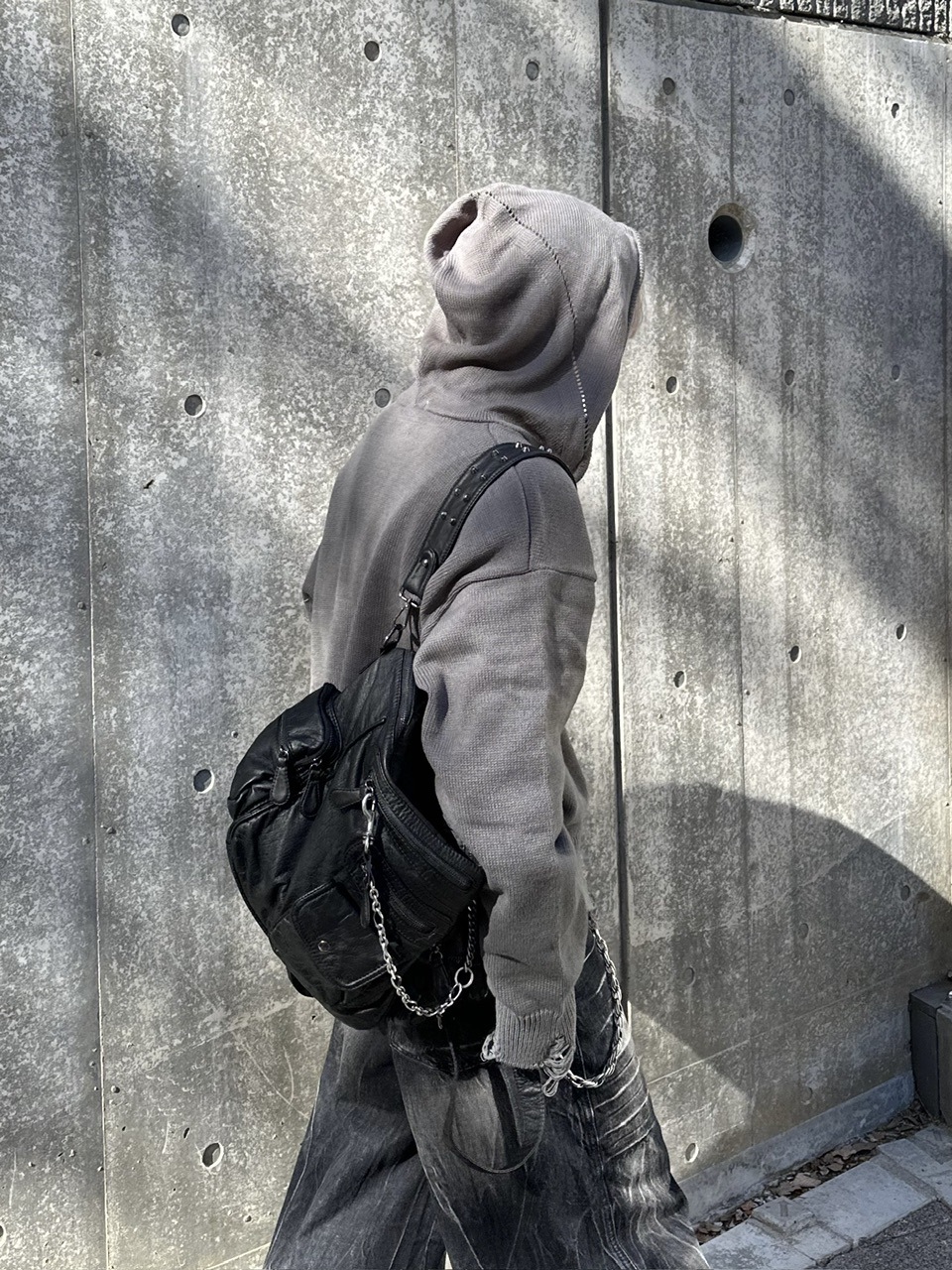 大阪店WEB限定受注制【Chikashitsu +】leather studs backpack