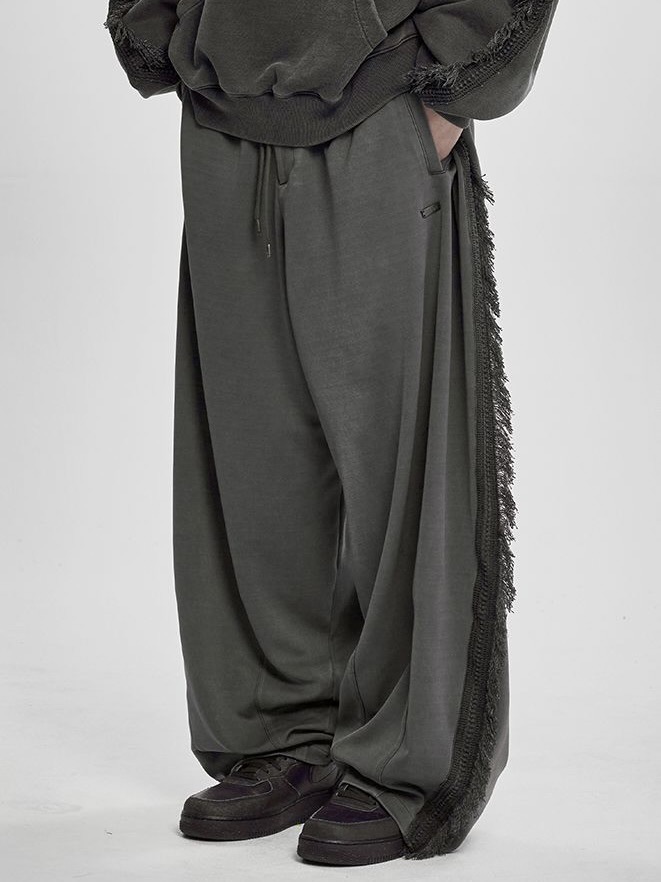 【AJOBYAJO】Lace Trimming Track Pants / 【アジョバイアジョ】レーストリミングトラックパンツ