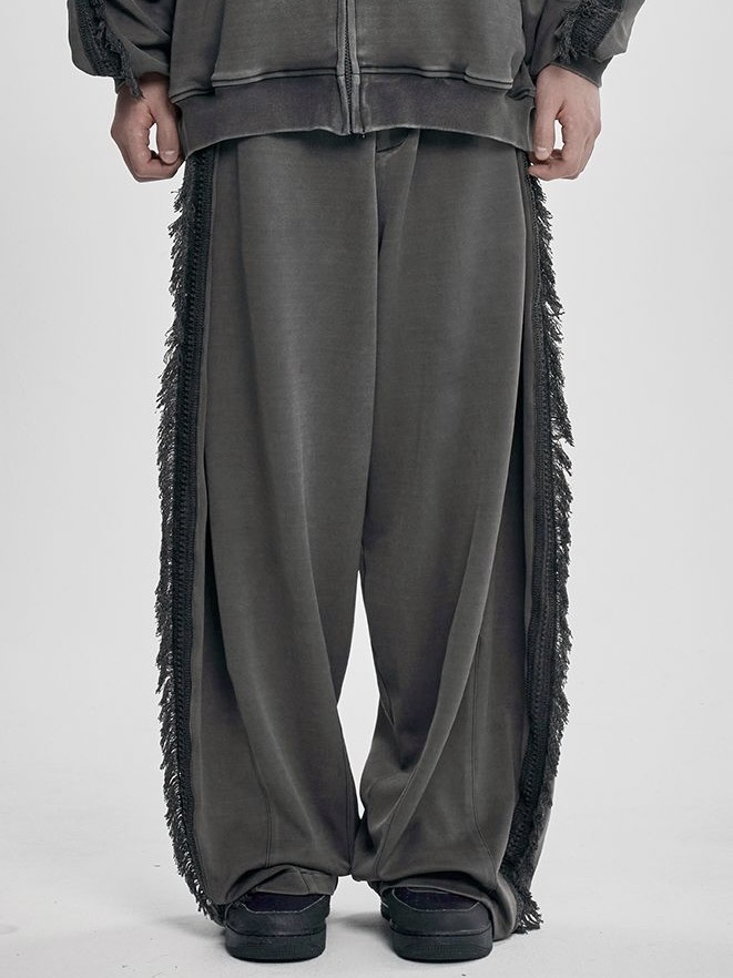 【AJOBYAJO】Lace Trimming Track Pants / 【アジョバイアジョ】レーストリミングトラックパンツ