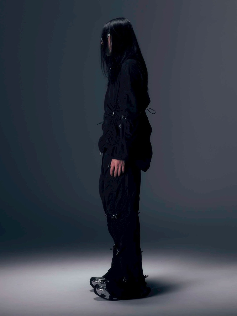 【DIG YOUR OWN GRAVE】SYN-EDGE PANTS /【ディグユアオウングレイブ】テックフレアパンツ