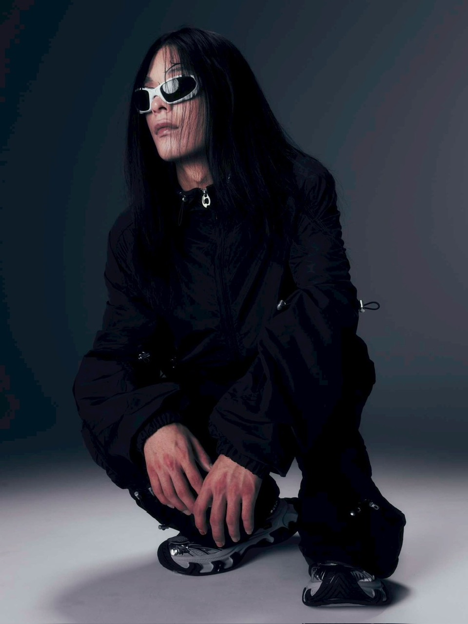 【DIG YOUR OWN GRAVE】SYN-EDGE PANTS /【ディグユアオウングレイブ】テックフレアパンツ