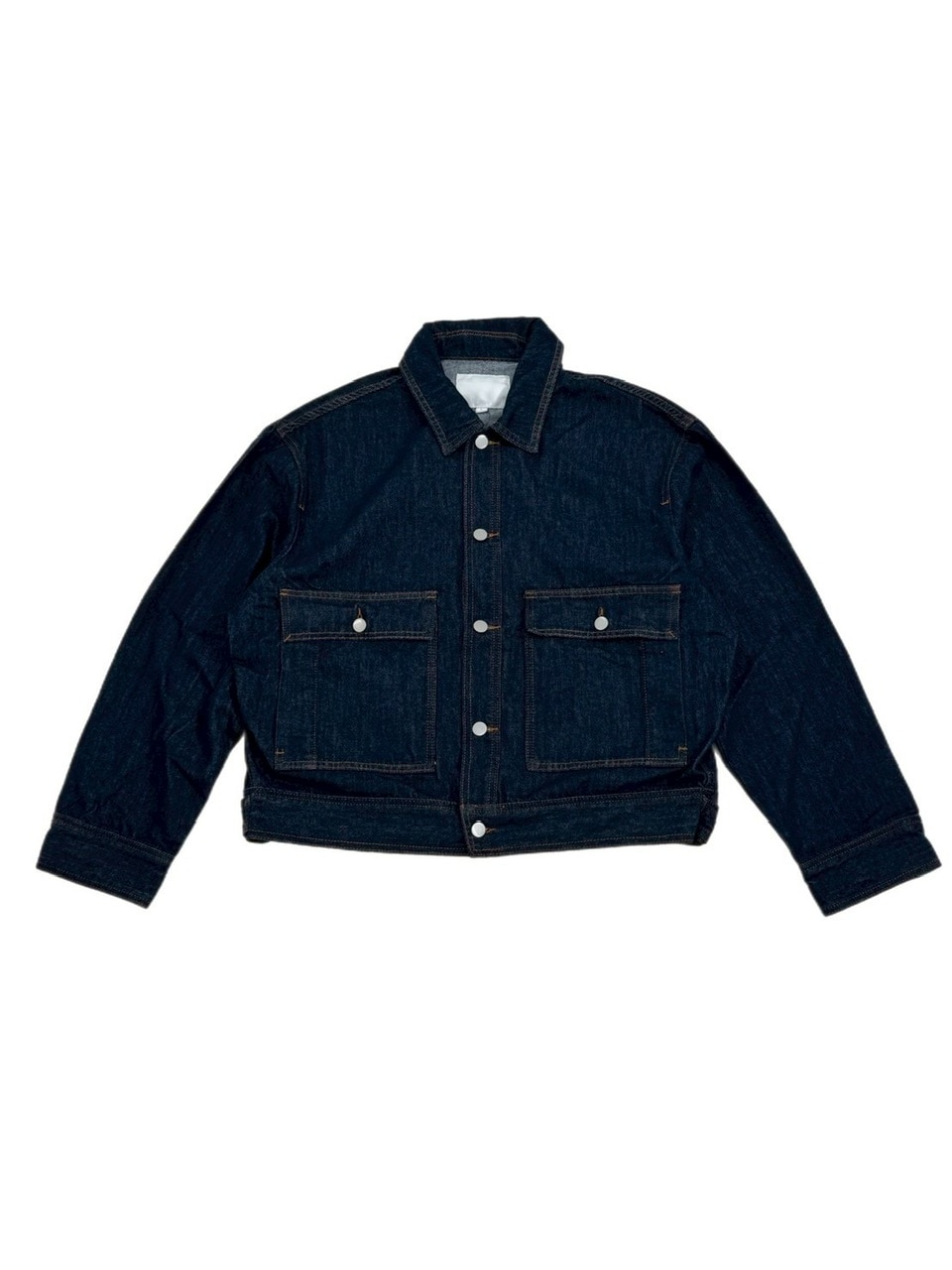 受注制【Chikashitsu +】2 pocket rigid denim jacket
