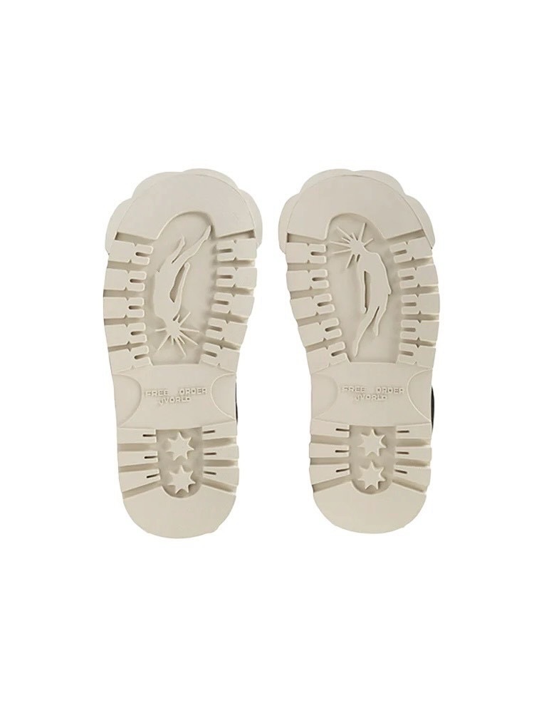 F.V.V.O】Low-Top Thick-Soled Boots / 【フリーワールド