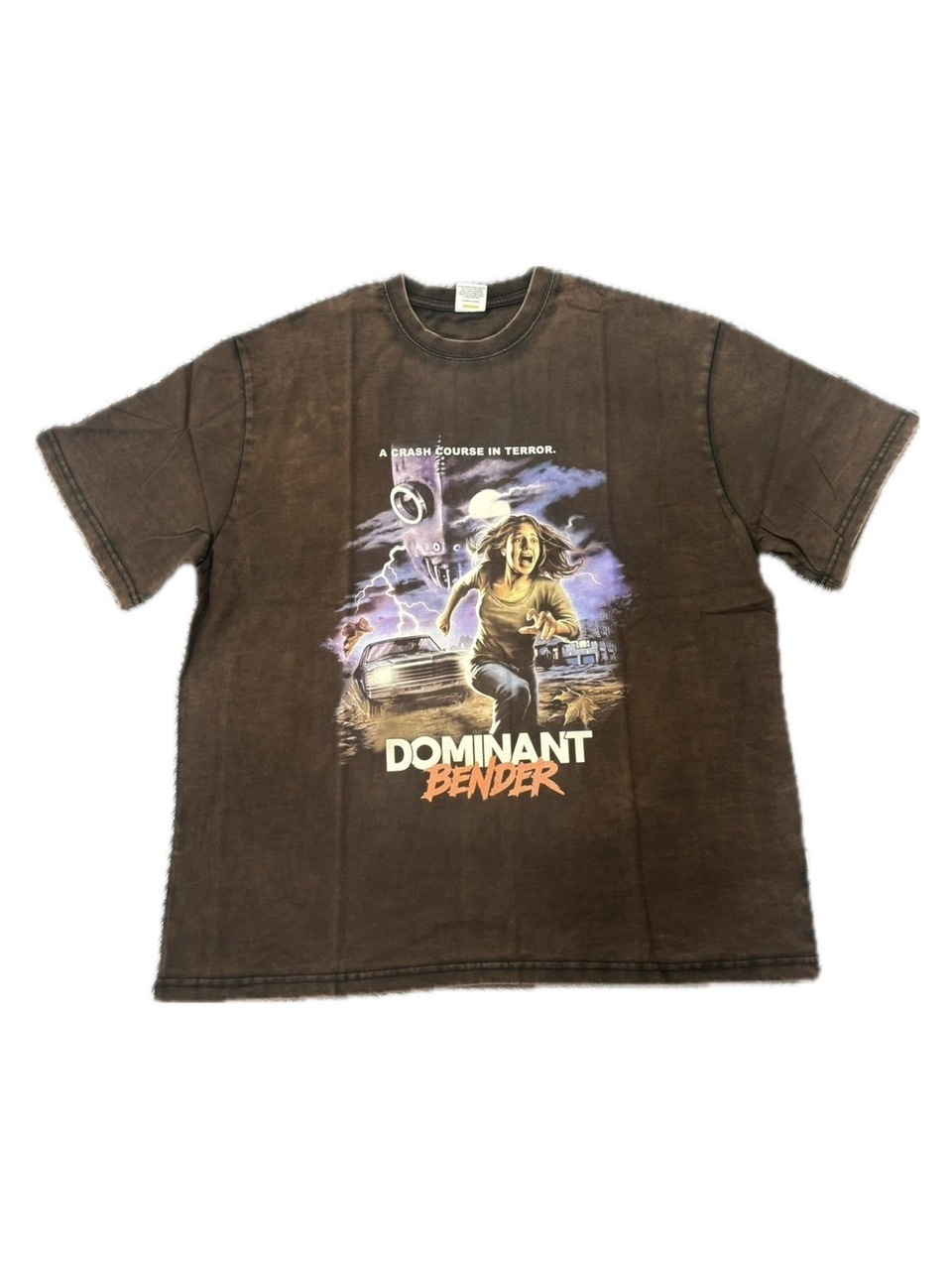 ★DOMINANT★VINTAGE WASHING プリント 半袖 Tシャツ DOMINANT】Vintage Washing Bender Tee | OUR BRAND,DOMINANT