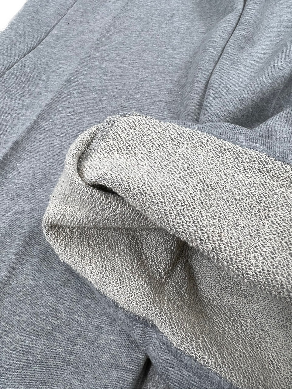 受注制【Chikashitsu +】snap button sweat pants (2color)