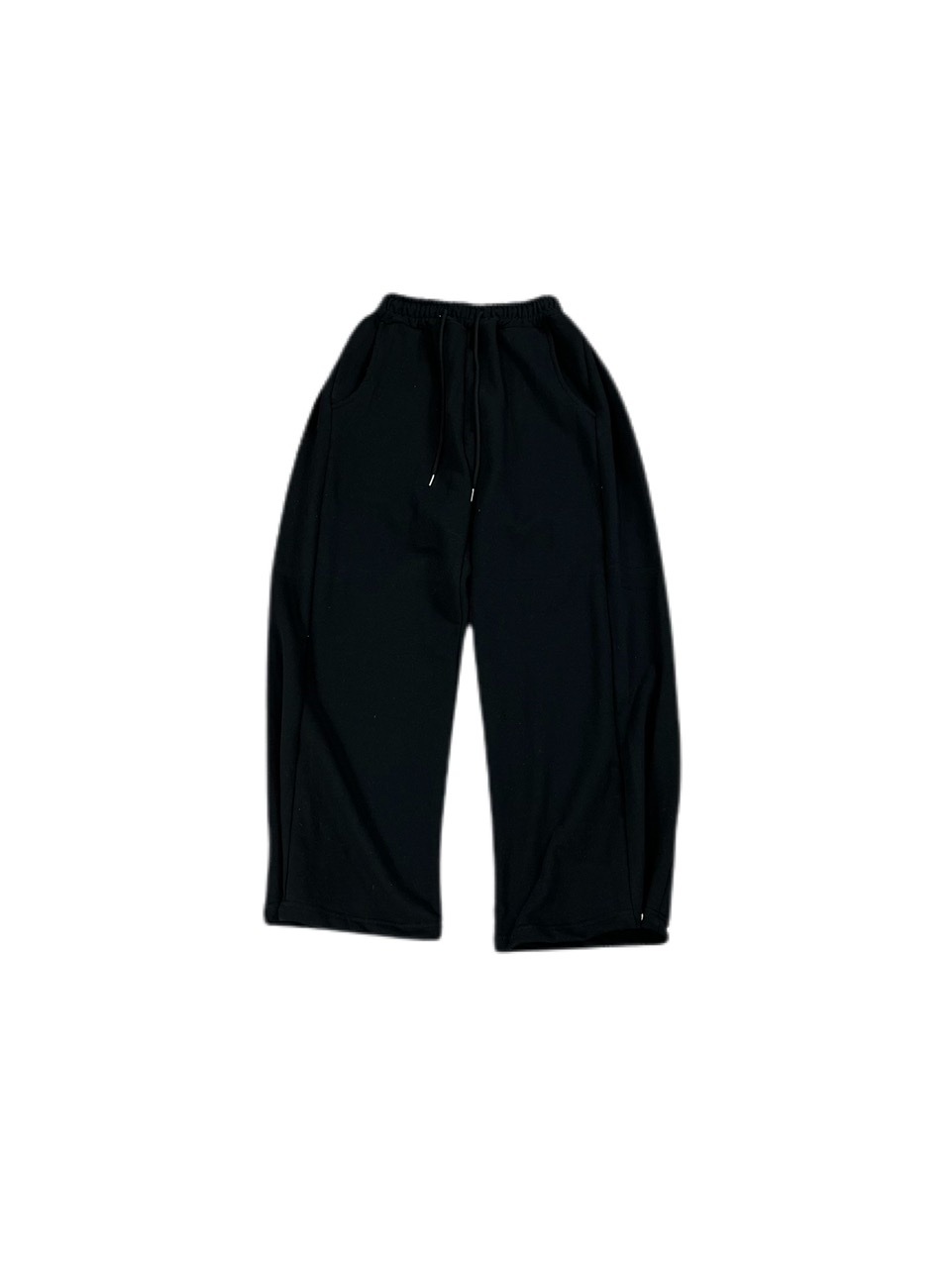 受注制【Chikashitsu +】snap button sweat pants (2color)