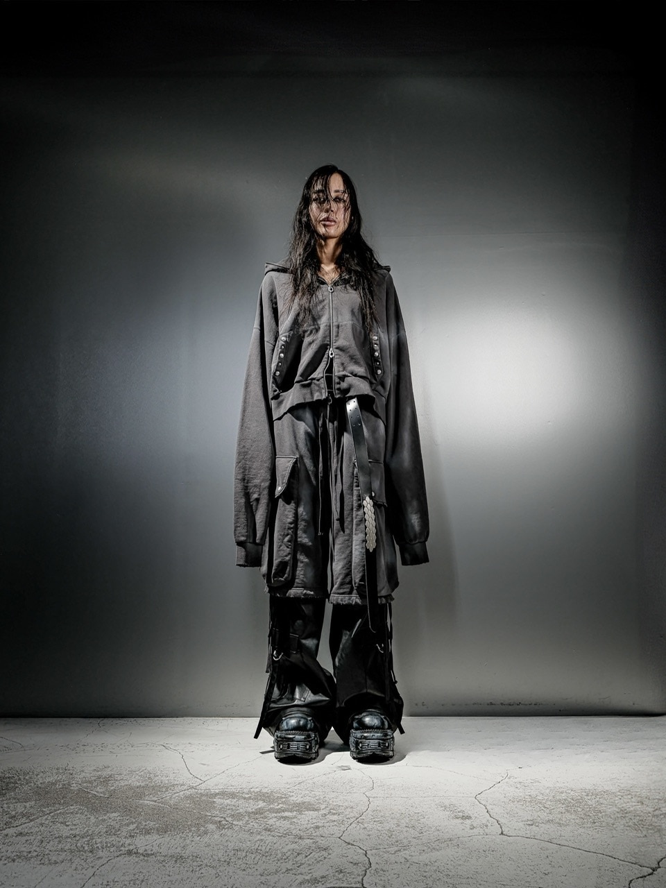 DIG YOUR OWN GRAVE】FULL ZIP PARKA | OUR BRAND,DIG YOUR OWN