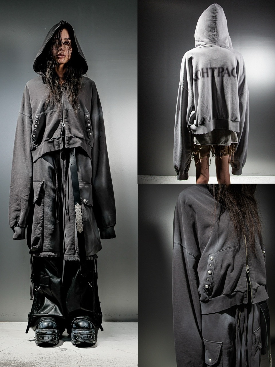 DIG YOUR OWN GRAVE】FULL ZIP PARKA | OUR BRAND,DIG YOUR OWN