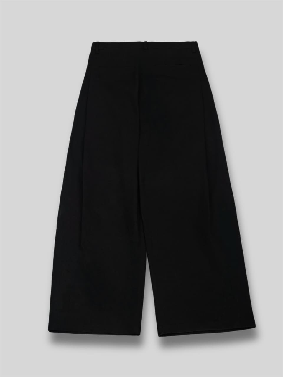 東京店WEB限定受注制【Chikashitsu +】deep tuck cotton wide slacks
