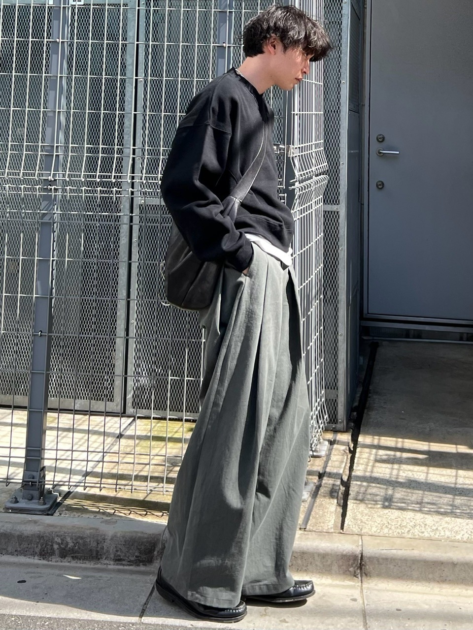 chuページ 東京店WEB限定受注制【Chikashitsu +】deep tuck cotton wide