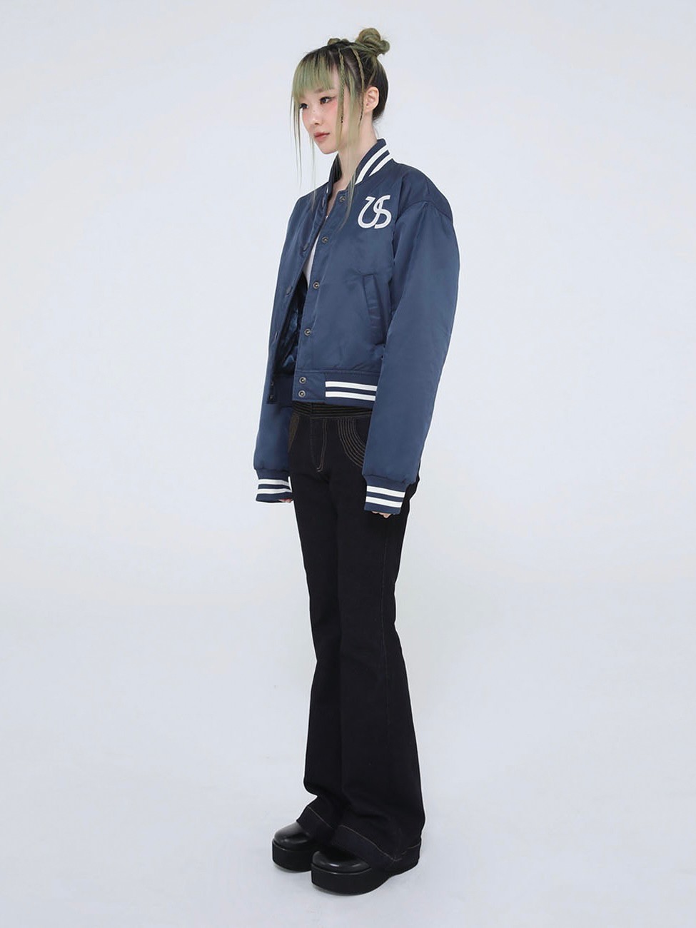 Ugly shadow】BASEBALL JUMPER | OUR BRAND,Uglyshadow | PRESSING WEB 