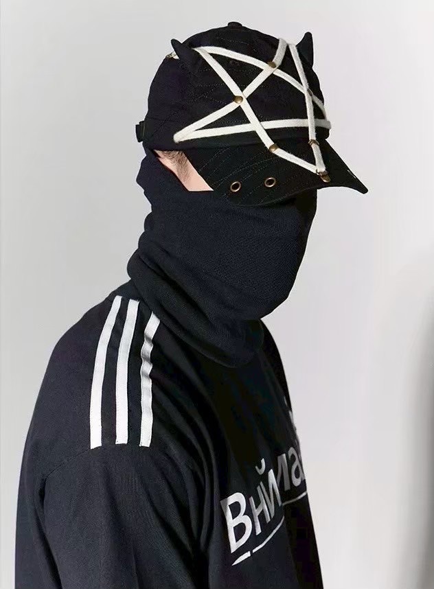 DND4DES】PENTAGRAM RIVET DEVIL CAP | OUR BRAND,DND4DES | PRESSING