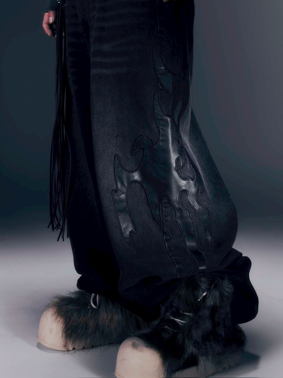 パンツ DETW Opium tribal grunge boots cut denim パンツ DETW Opium tribal grunge boots cut denim Opium Denim