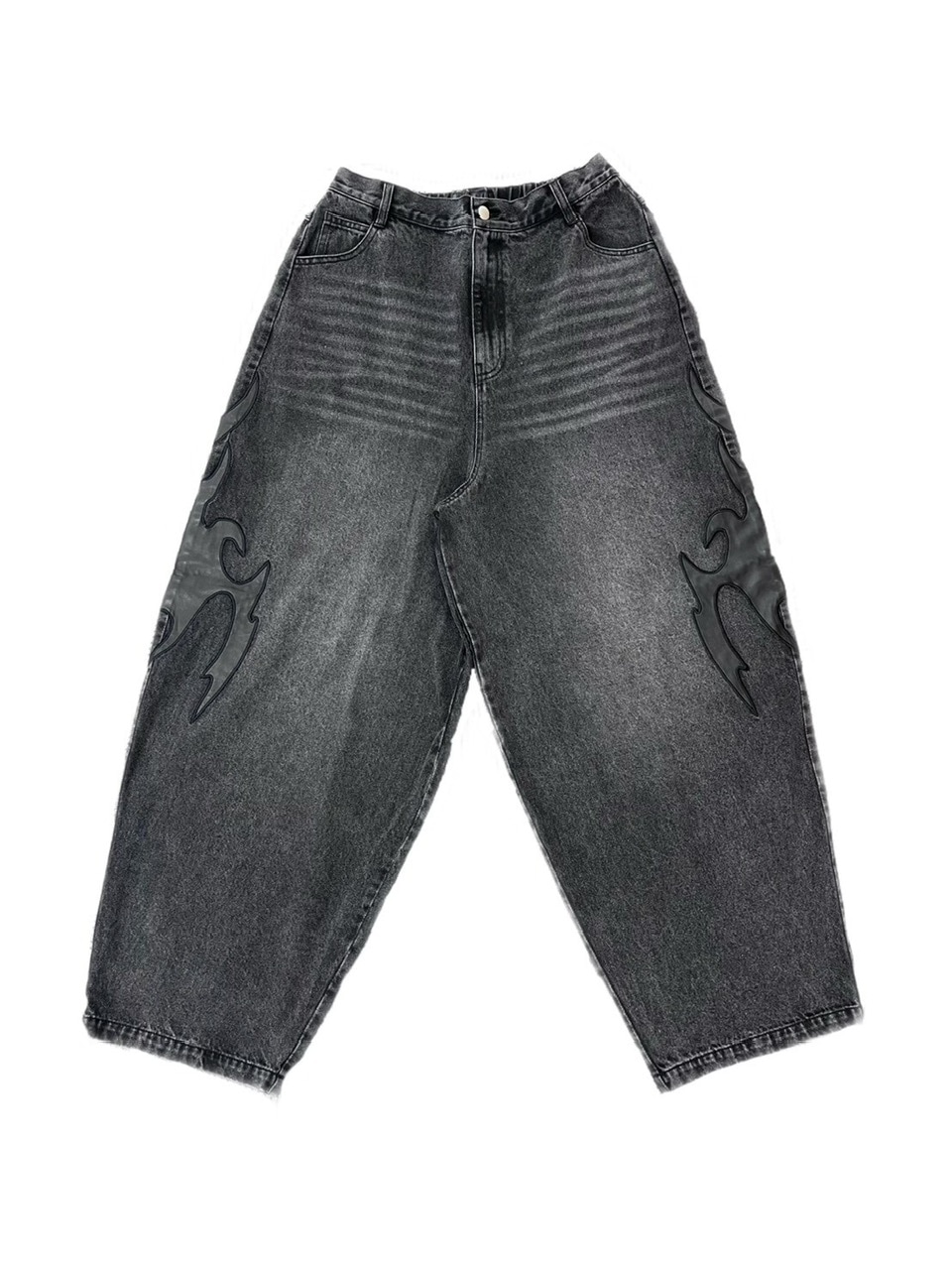 パンツ DETW Opium tribal grunge boots cut denim DIG YOUR OWN GRAVE】TRIBALDENIM PANTS /【ディグユアオウングレイブ