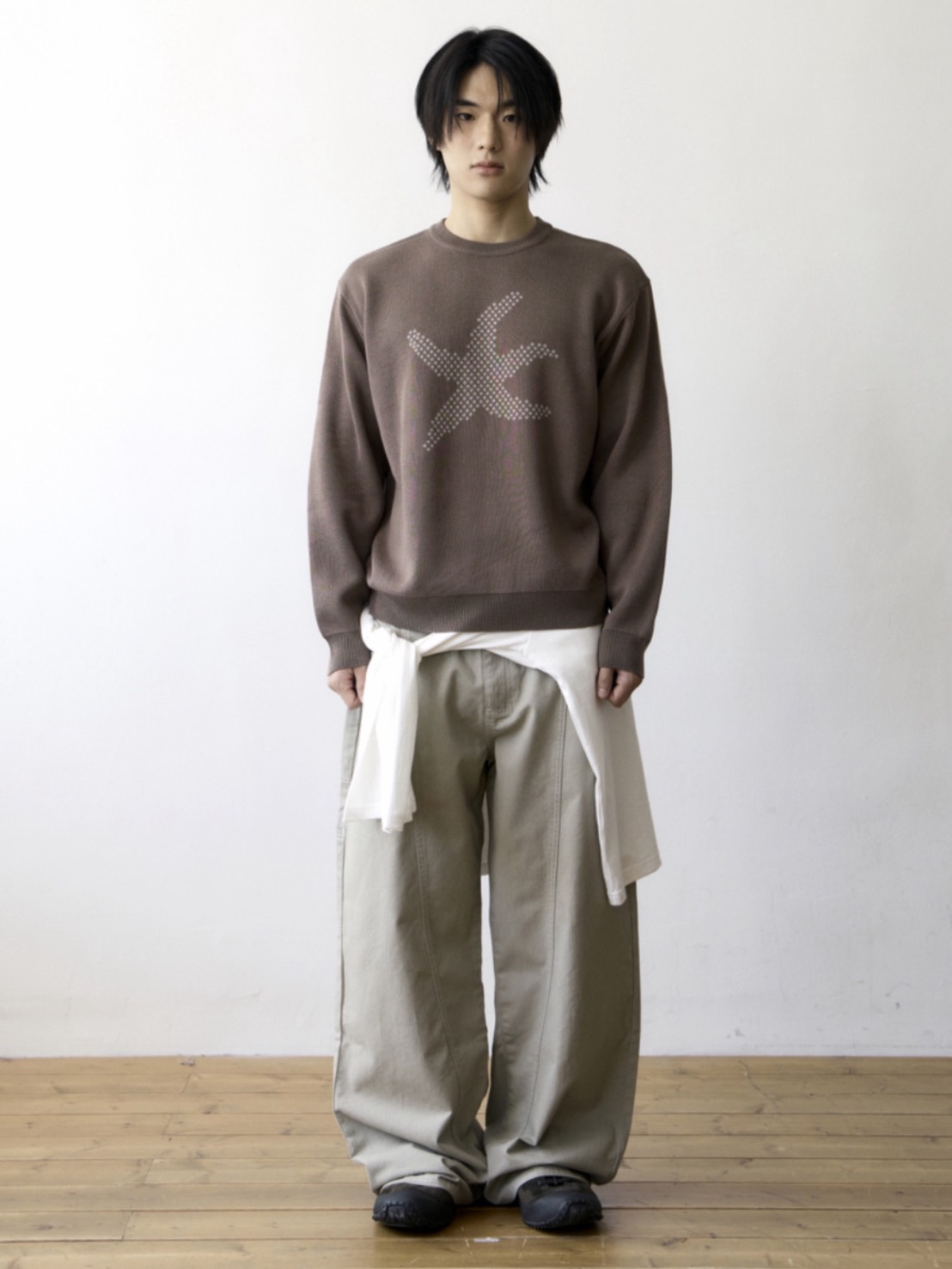 THECOLDESTMOMENT】TCM starfish logo knit | OUR BRAND