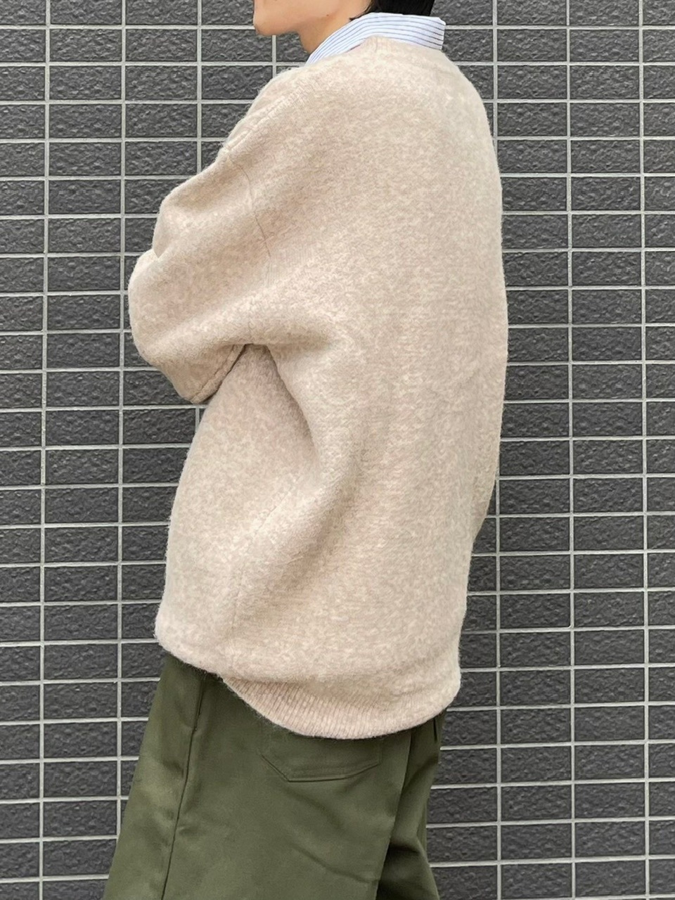 受注制【Chikashitsu +】unisex 6color knit (6color)