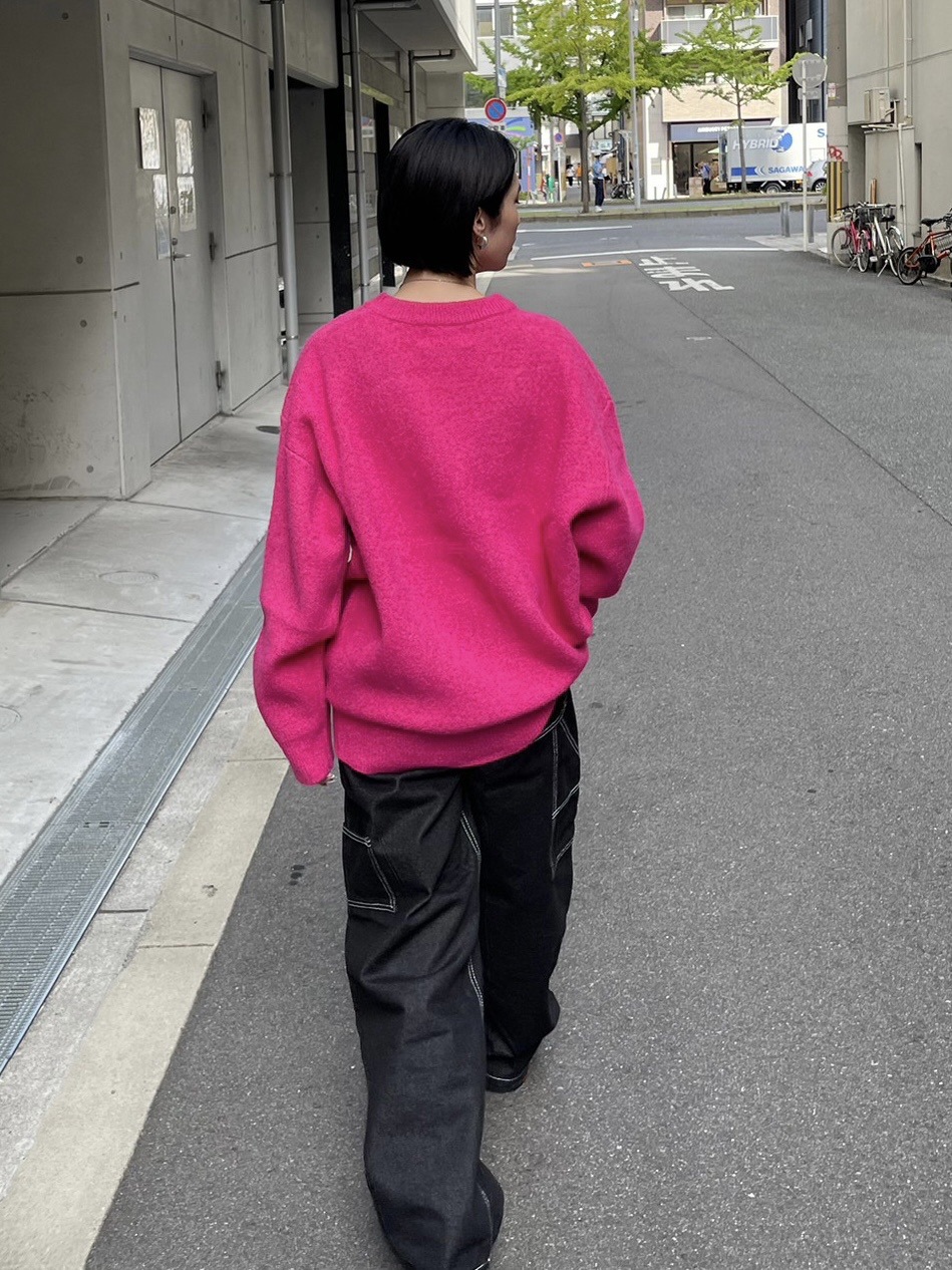 受注制【Chikashitsu +】unisex 6color knit (6color)