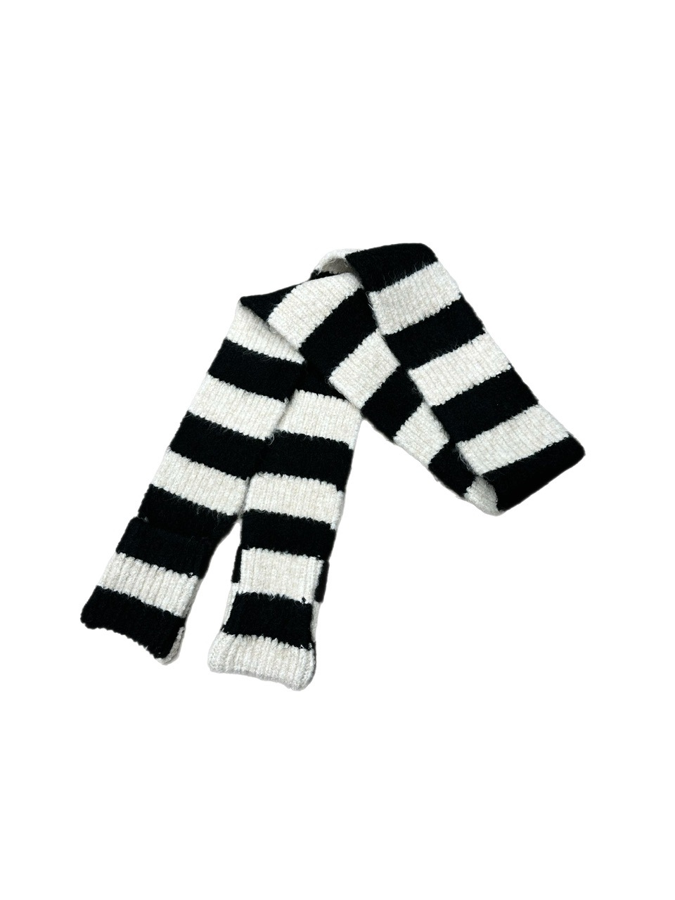 大阪店WEB限定【Chikashitsu +】border pocket muffler (2color)