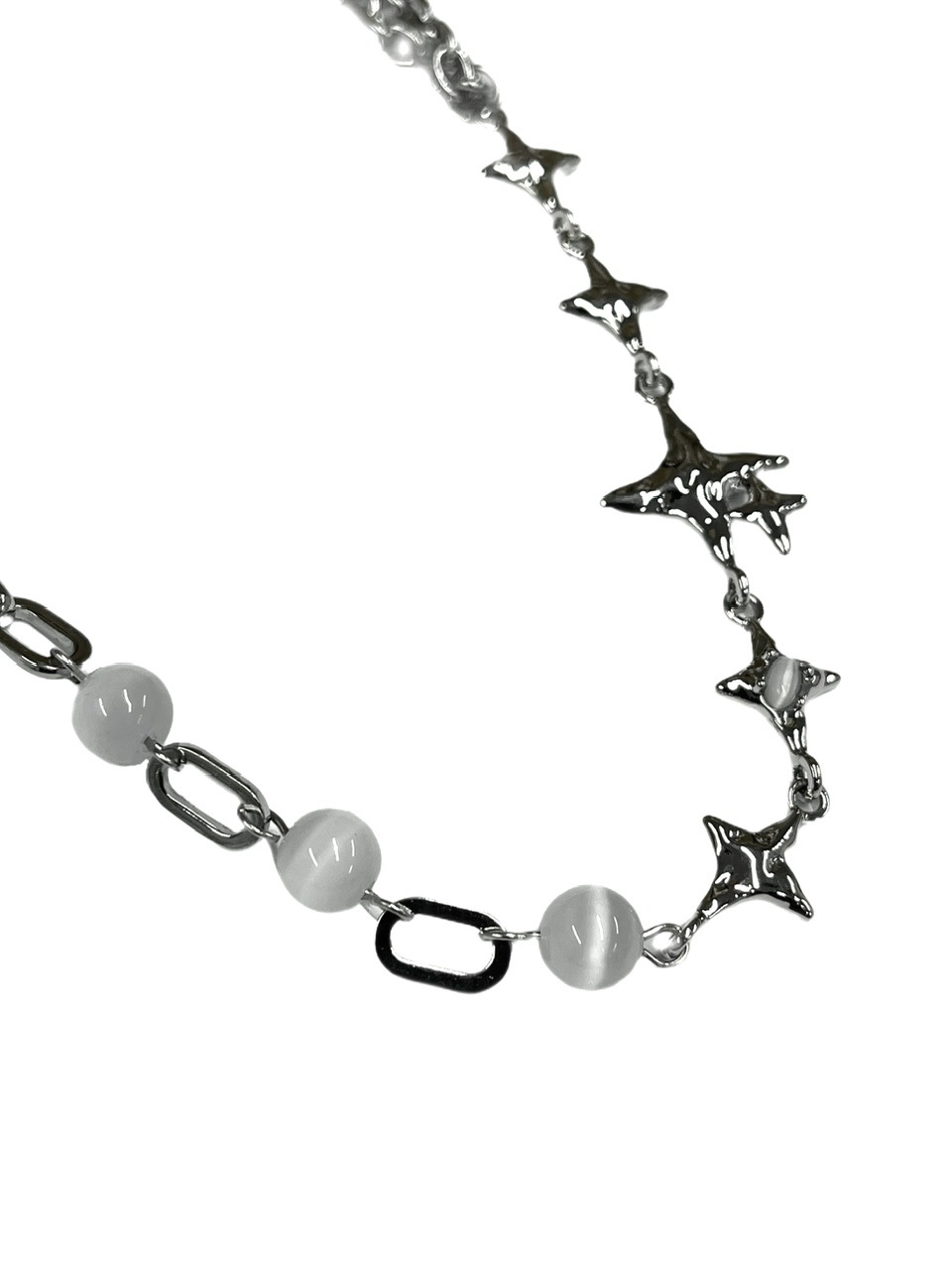 受注制【Never mind the XU】galaxy chain necklace / 【ネバー