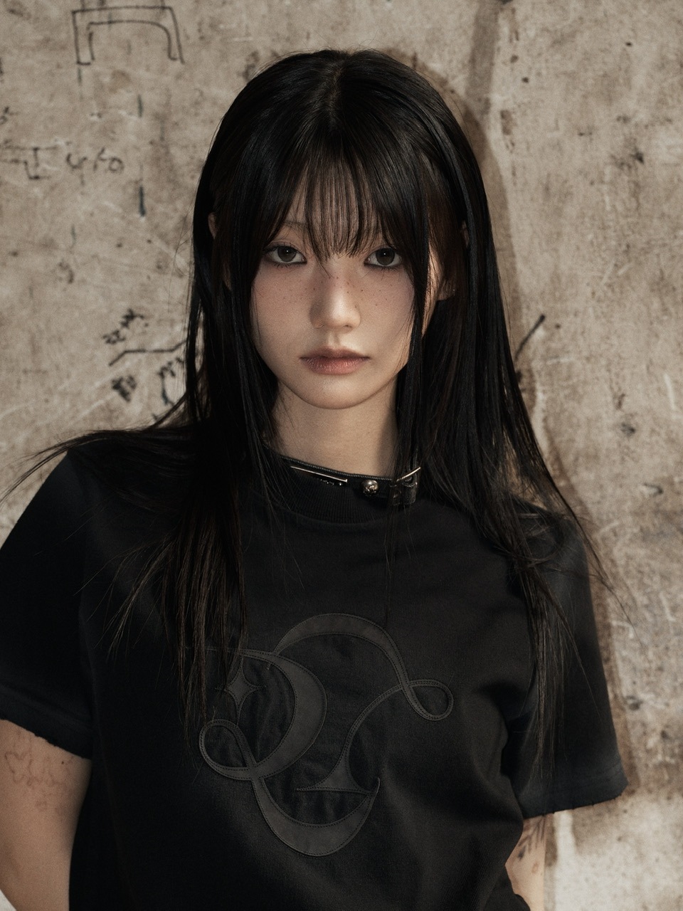 【Rosen Kreuz】RK LEATHER LOGO TEE Rosen Kreuz】RK LEATHER LOGO TEE | OUR BRAND,Rosen Kreuz