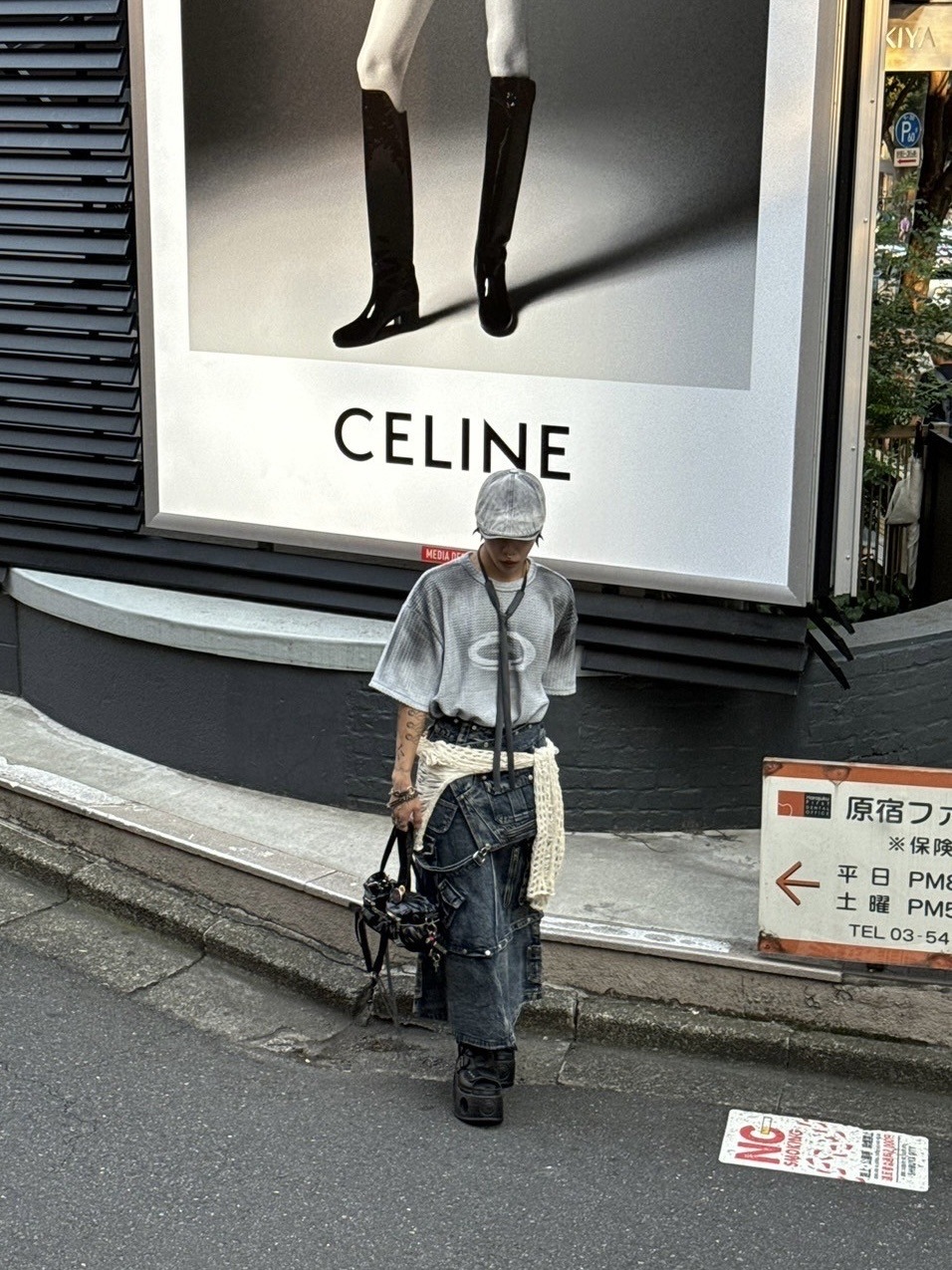 受注制【Never mind the XU】washing waffle tee (3color) | OUR BRAND