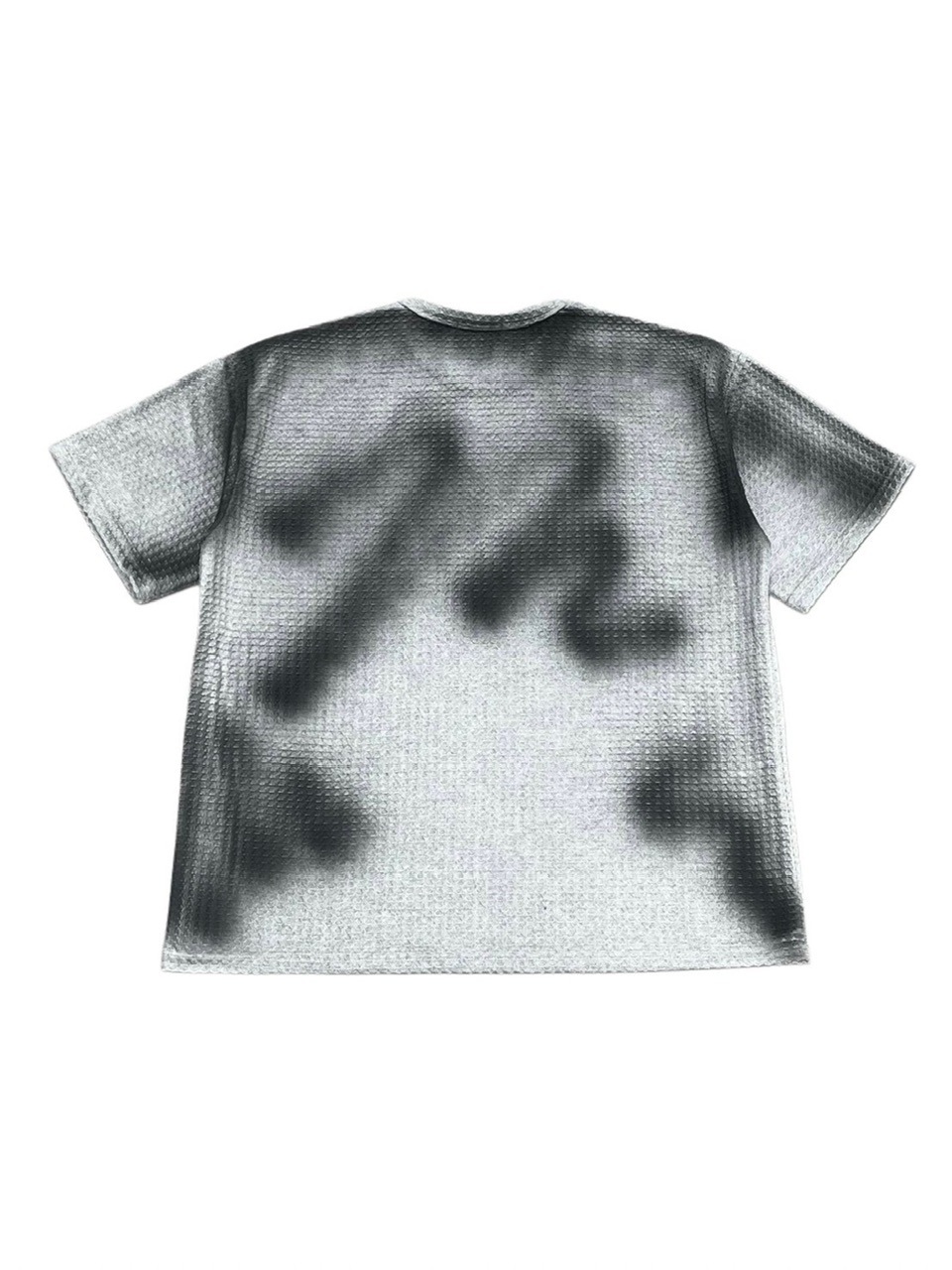 XU washing waffle long sleeve ブラック 受注制【Never mind the XU】washing waffle tee (3color) | OUR