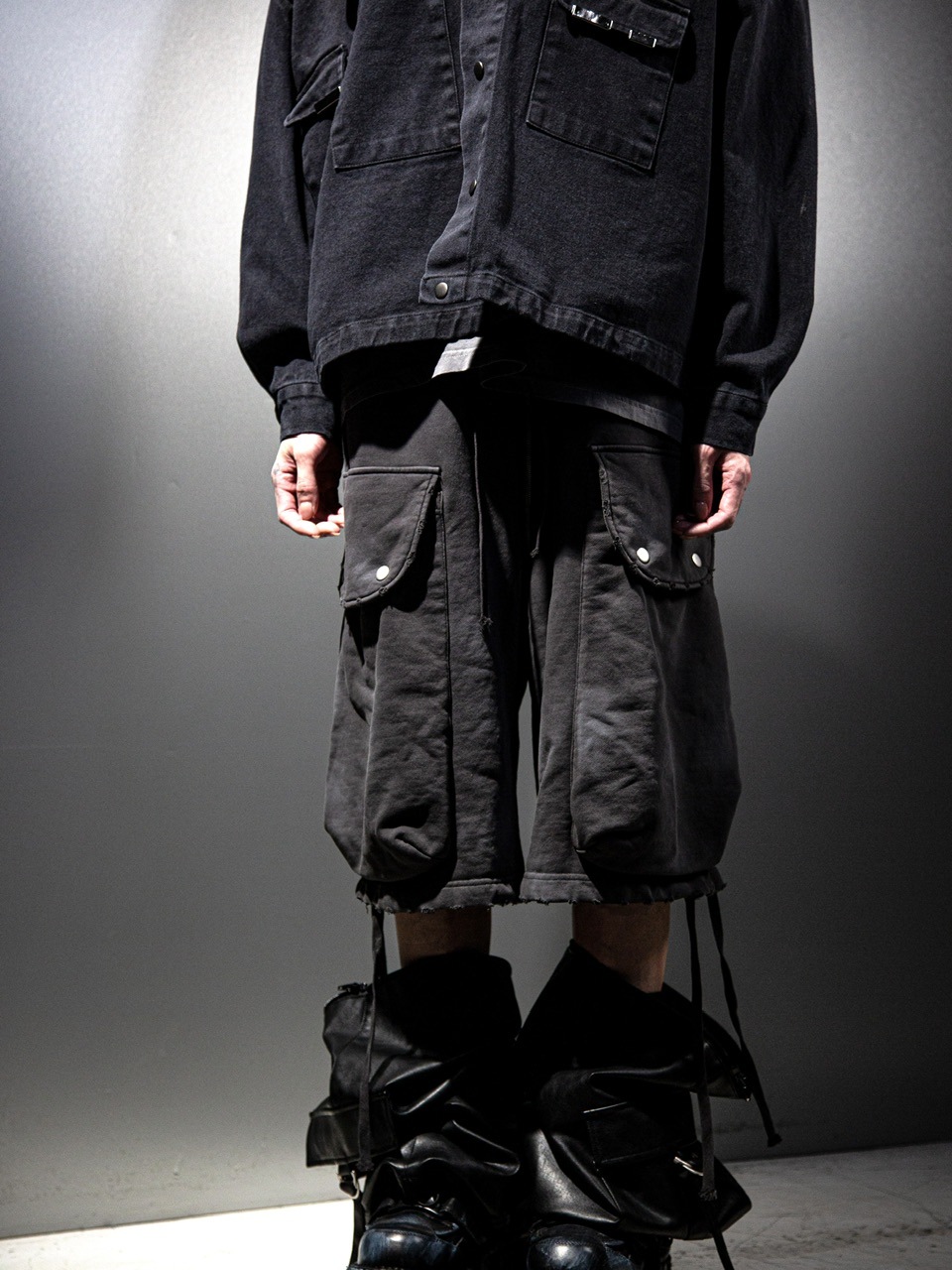 トップス Dig your own grave L black DIG YOUR OWN GRAVE】PATCHWORK HOODY | OUR BRAND,DIG YOUR OWN