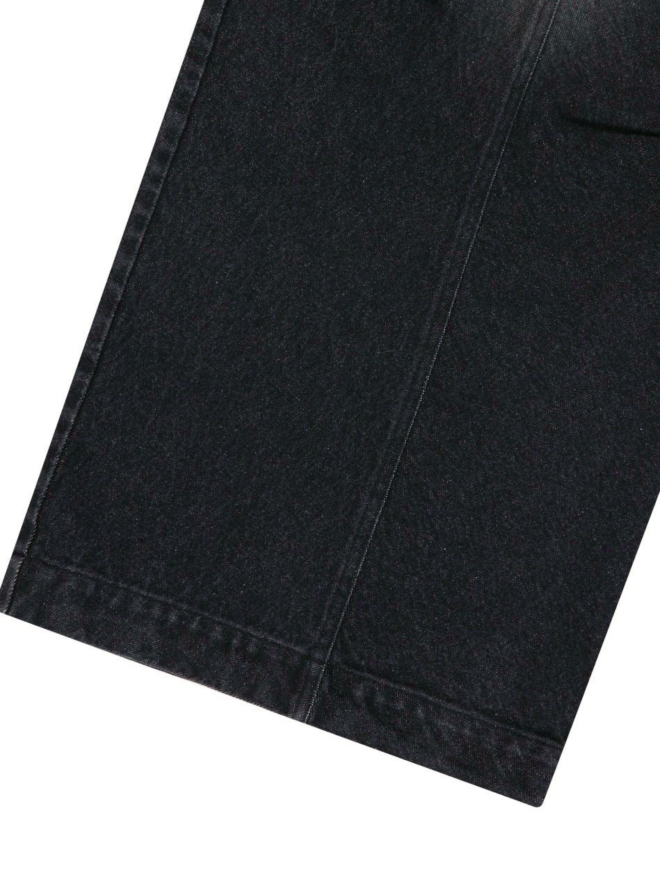 AAKAM】Knee Pin-tuck Washed Denim Pants | OUR BRAND,AAKAM