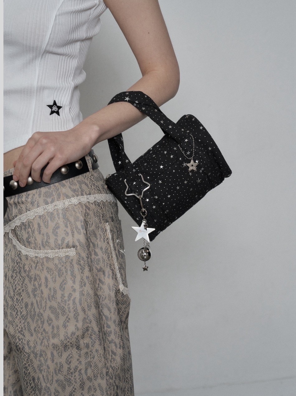 【SETUP-EXE】韓国人気★ TINY STAR TOTE BAG SETUP‐EXE】TINY STAR TOTE BAG / 【セットアップエグゼ