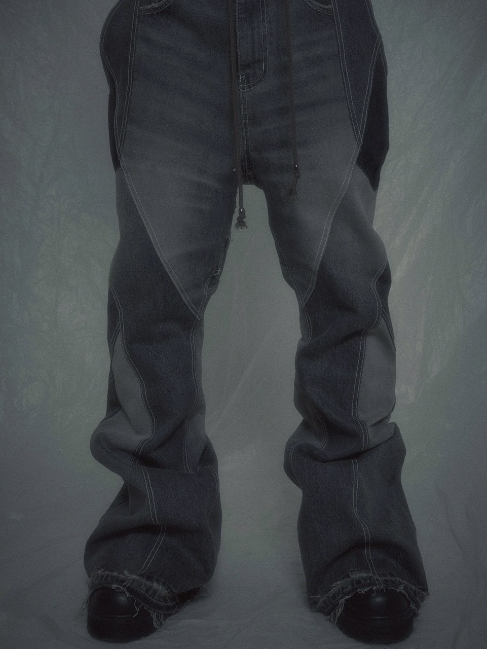 【SURGERY】surgery rebuild denim boot-cut pants / 【サージェリー】サージェリー リビルド デニム ブーツカット パンツ